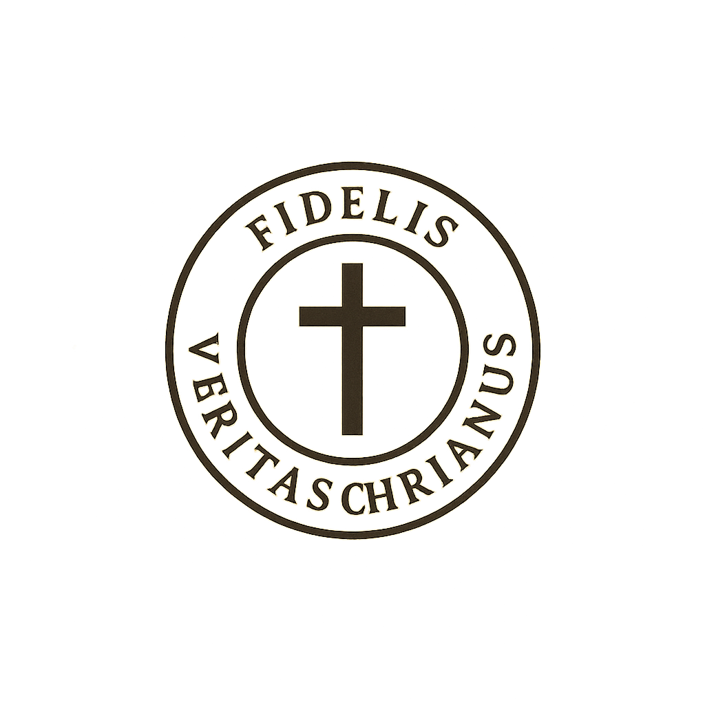 A christian trust seal.